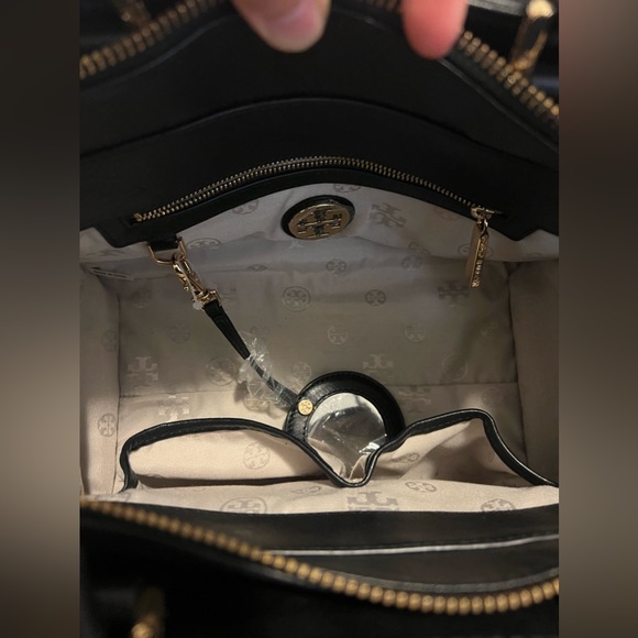 Tory Burch Leather Satchel - Picture 7 of 10